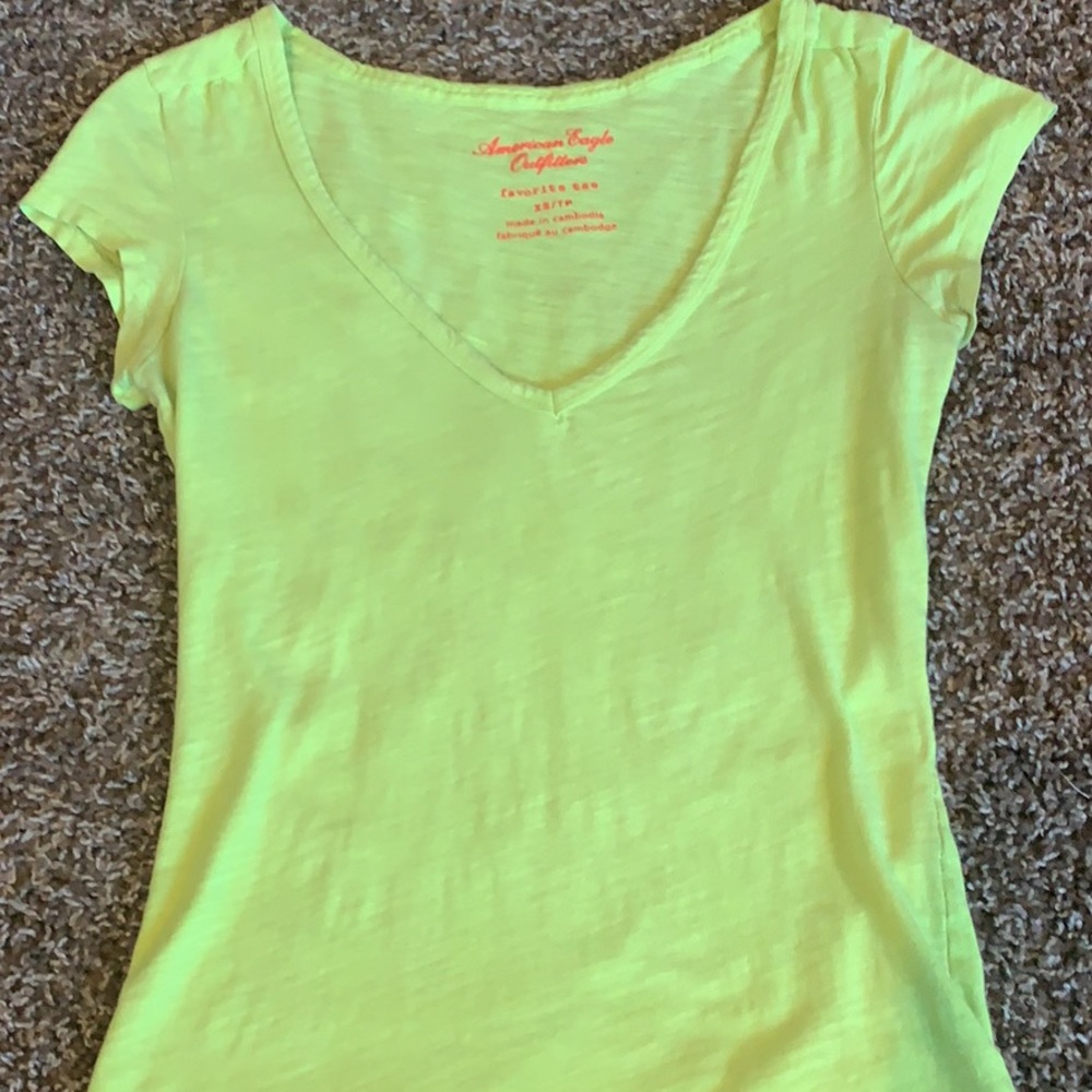 American Eagle Yellow VNeck